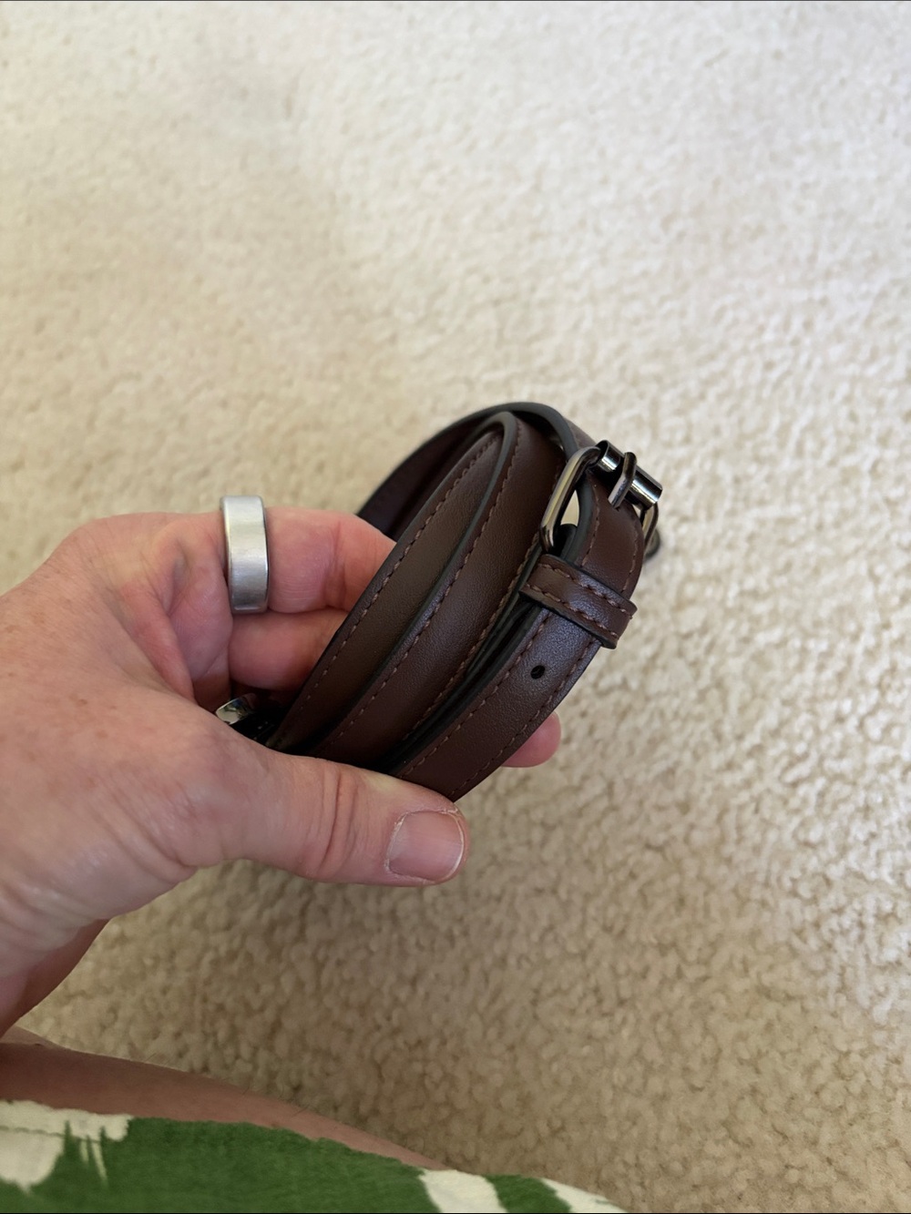 Harris Tweed Brown Leather and tweed Doctor-Style Satchel - Picture 9 of 12